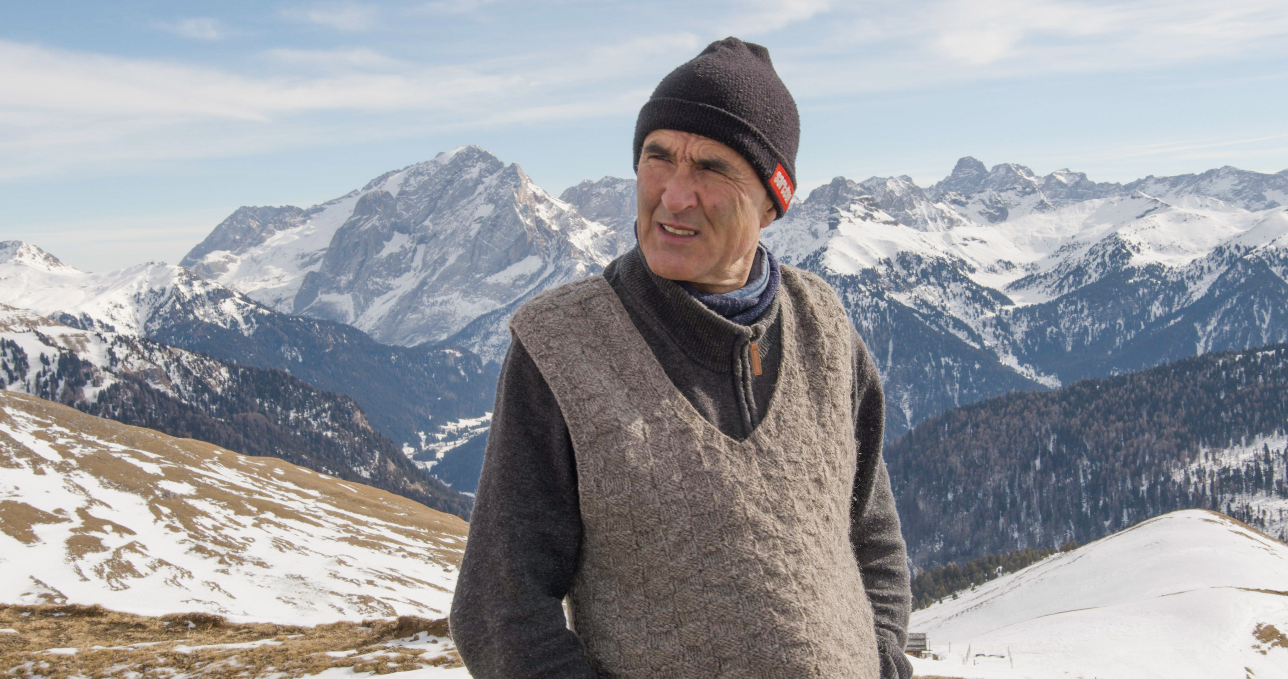 Ulrich Senoner - hermit of the Dolomites